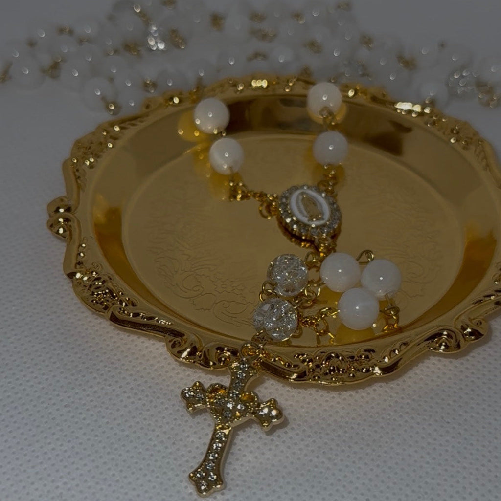 Chapelet Blanc Céleste