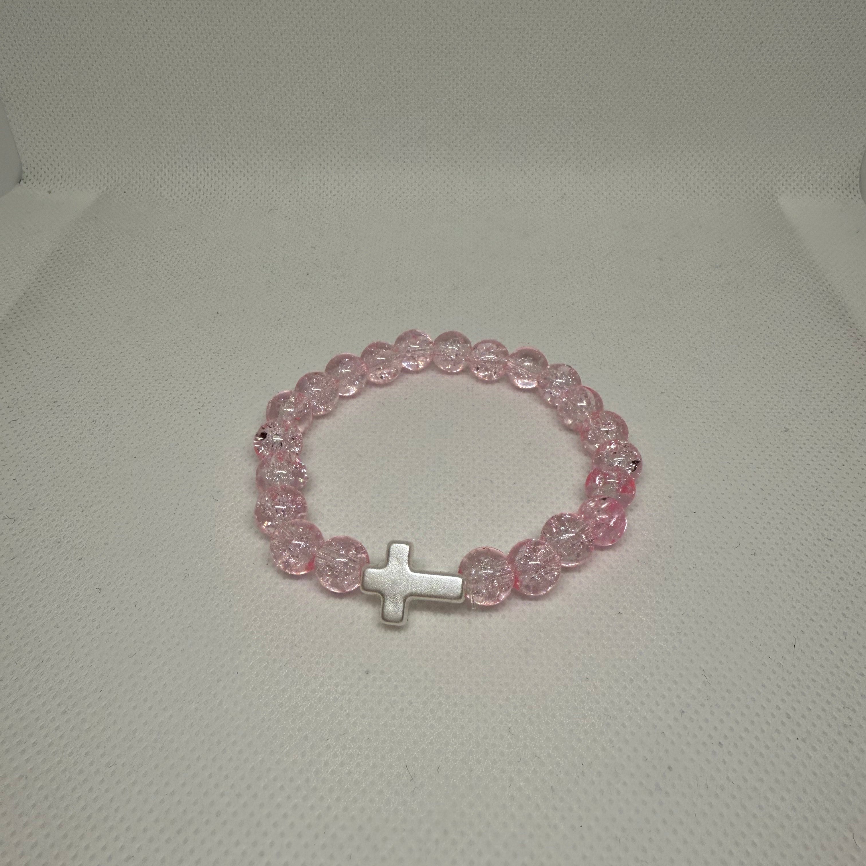 Bracelet Rose cristallisé