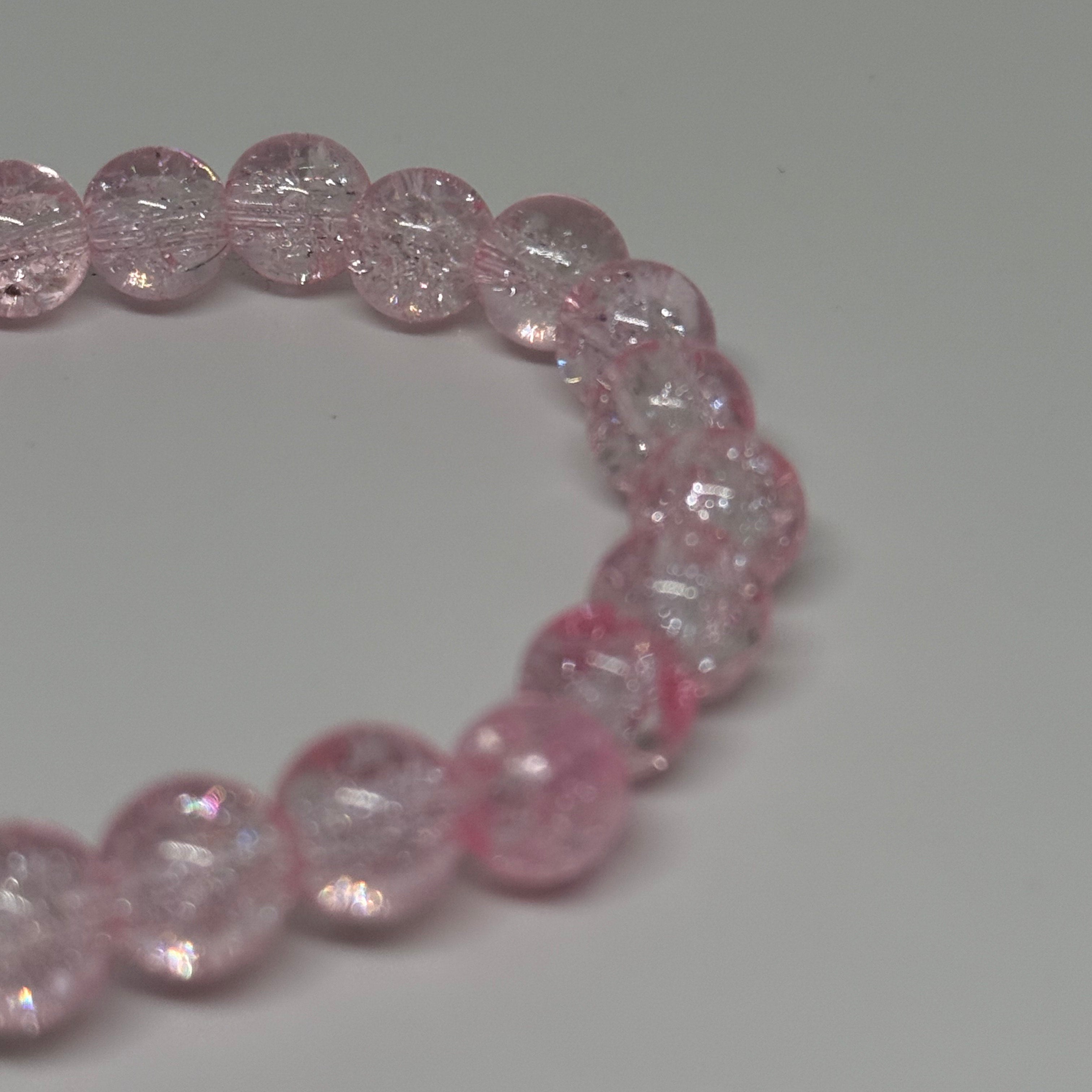 Bracelet Rose cristallisé