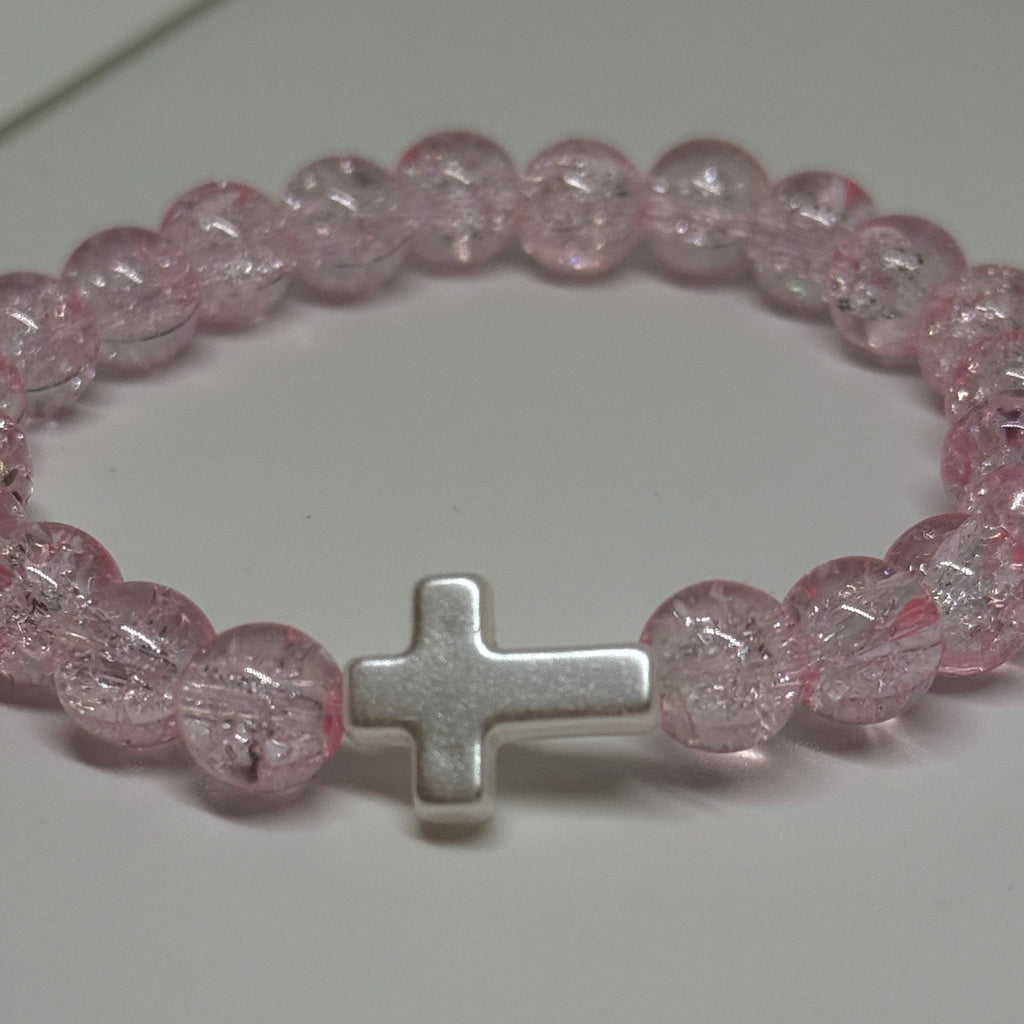 Bracelet Rose cristallisé