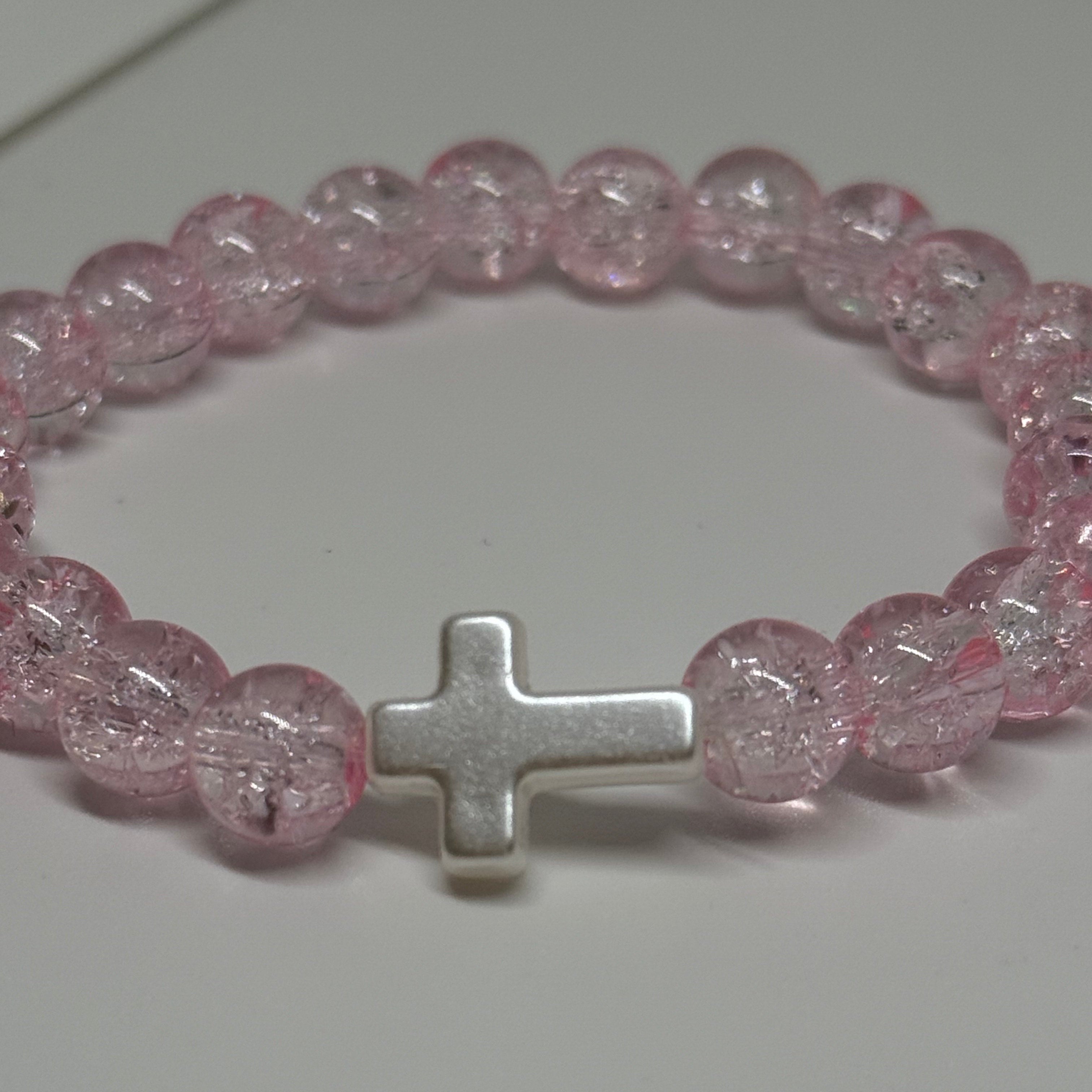 Bracelet Rose cristallisé